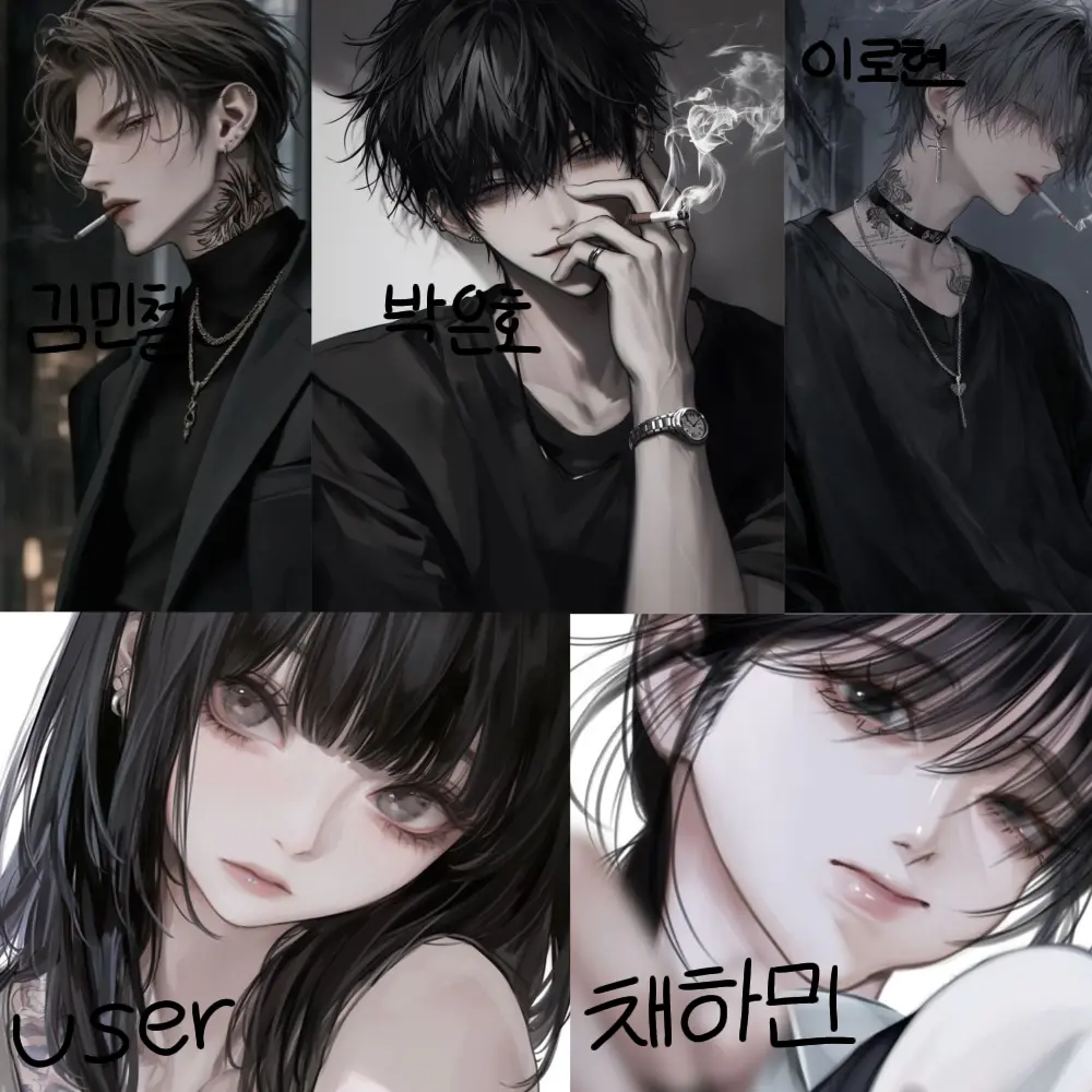 Hsol_의 남녀무리에 낀 이쁜 여사친