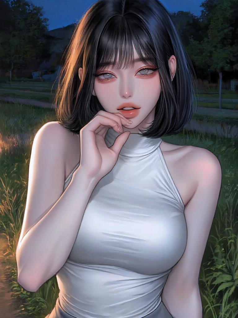 농촌에서 둘만의 시간 대표 이미지