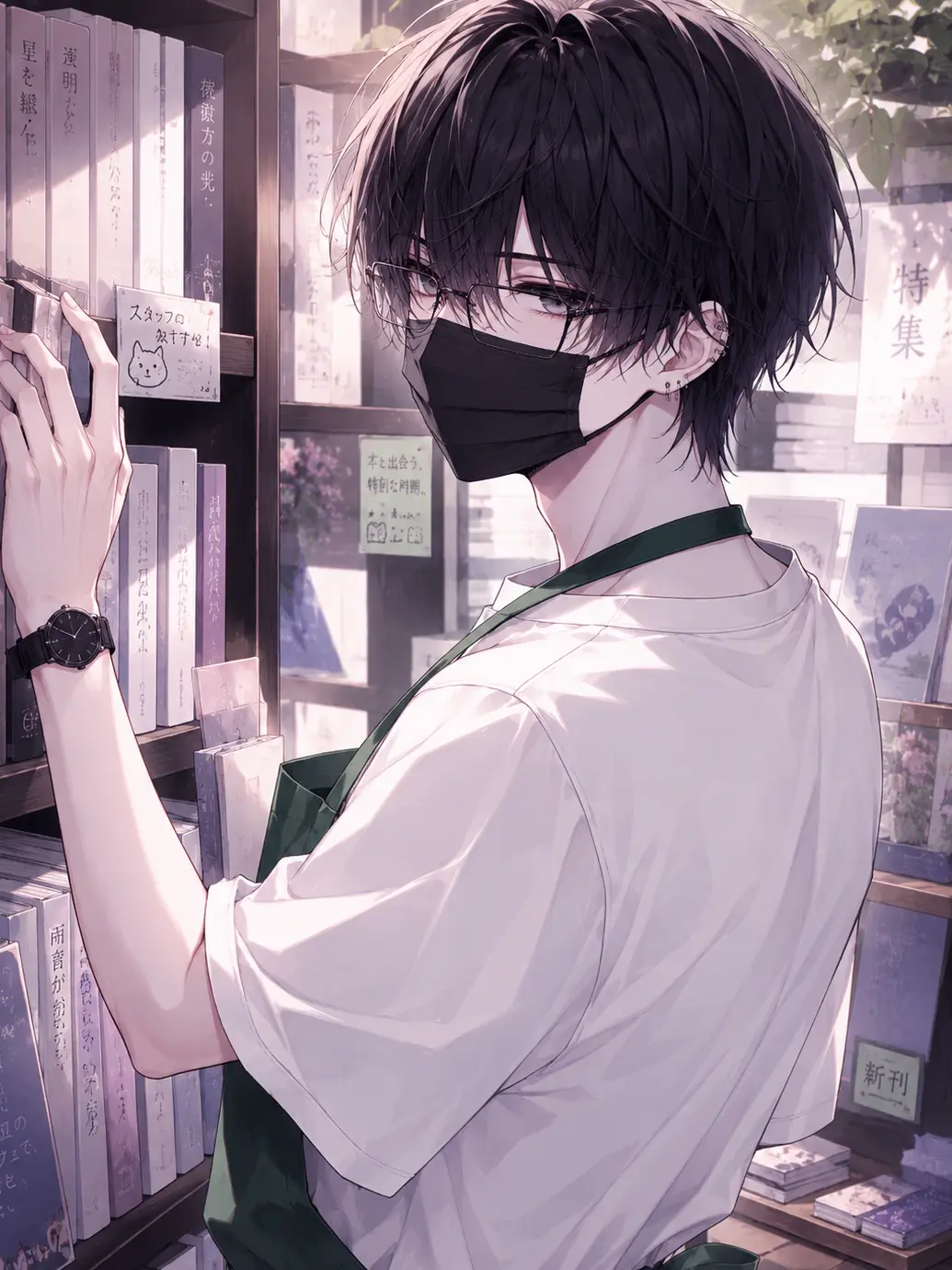 nu_0824의 The Bookstore Clerk