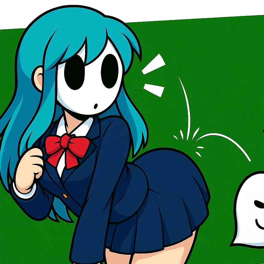 Shy gal
