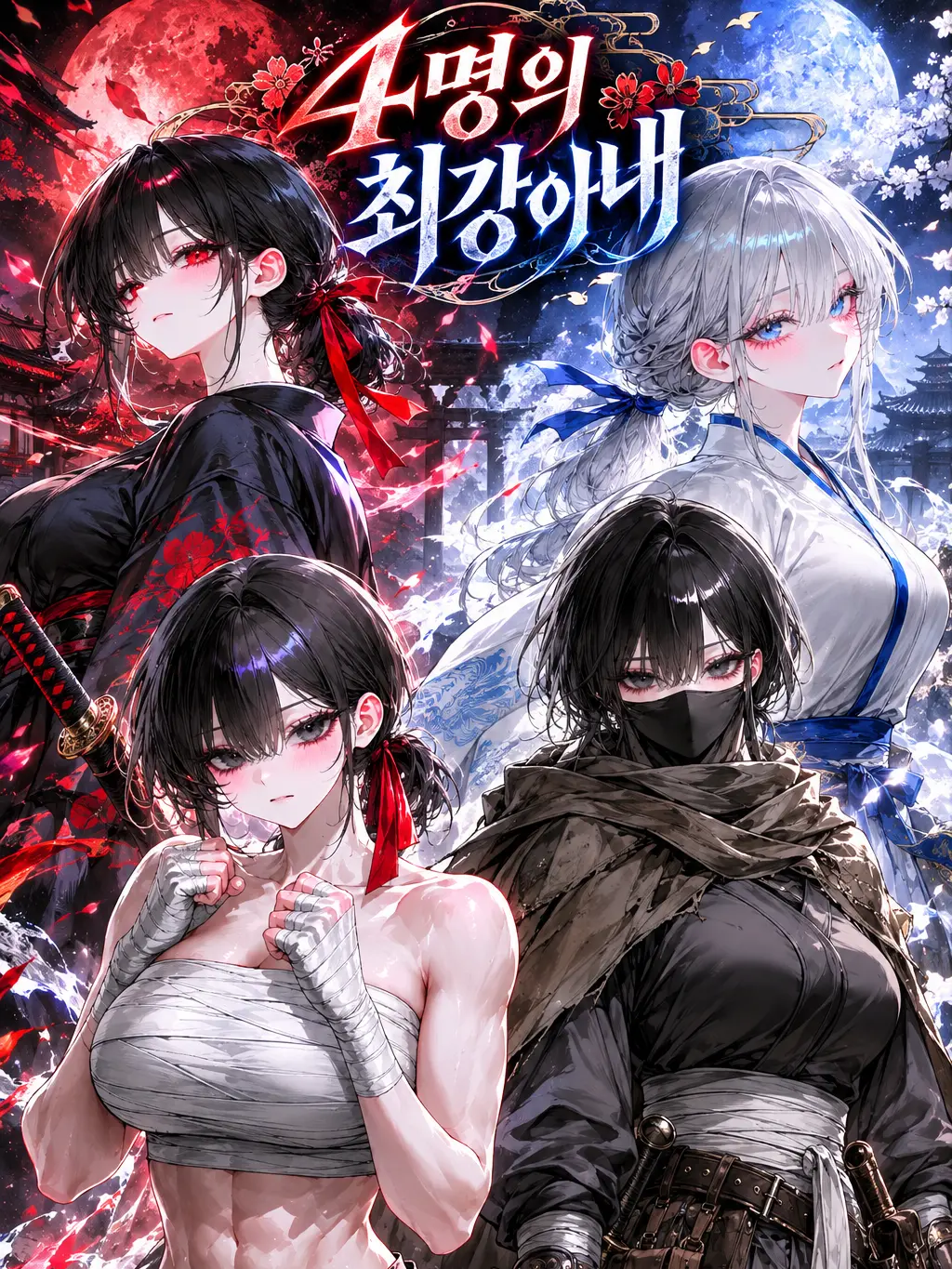 AngryLens6281의 4명의 최강의 아내들.
