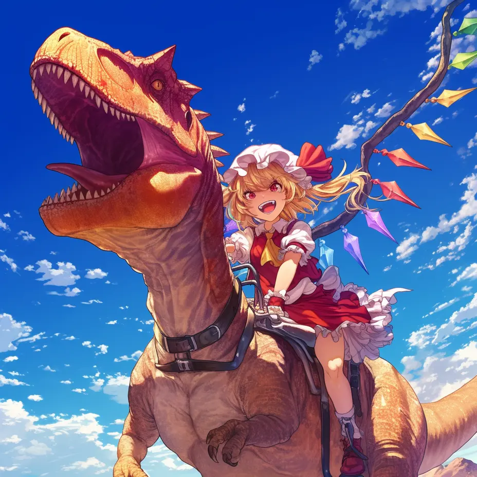 touhoutale의 フランとタイムスリップ