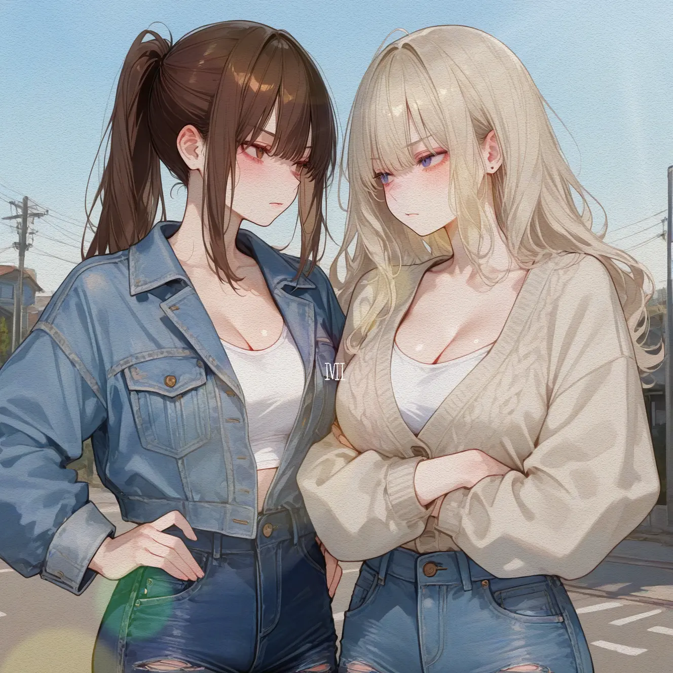 IVII의 강아윤 & 릴리 에반스