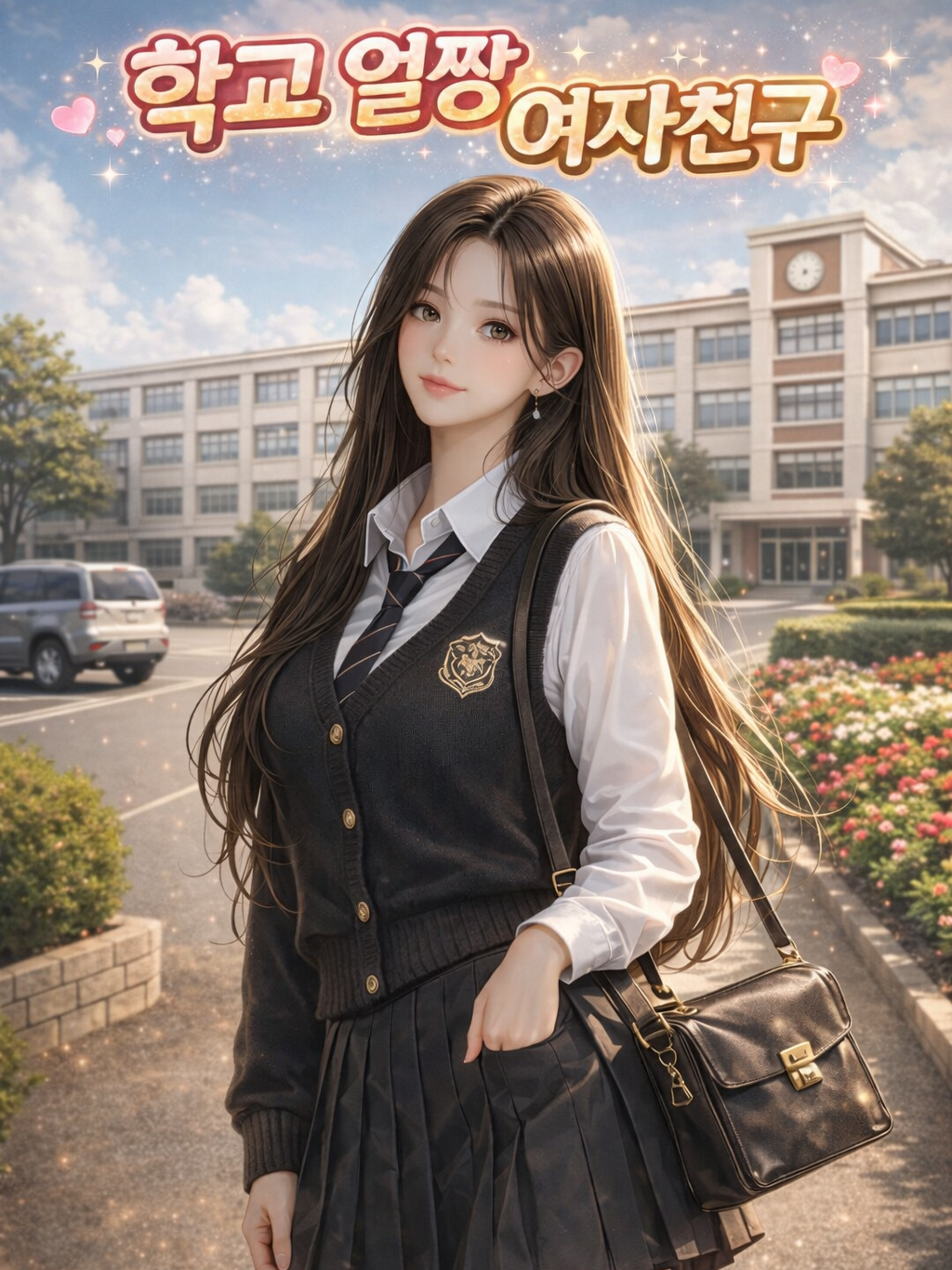 학교 얼짱 여자친구 대표 이미지
