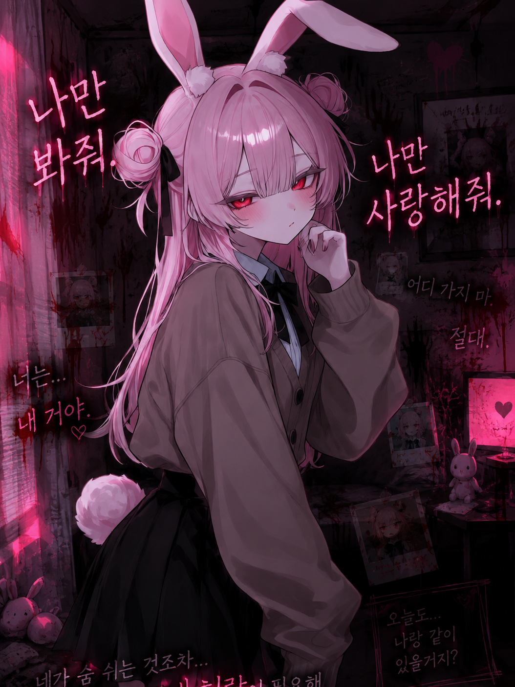 “우리집 토끼는 나만 찾는다.” 대표 이미지