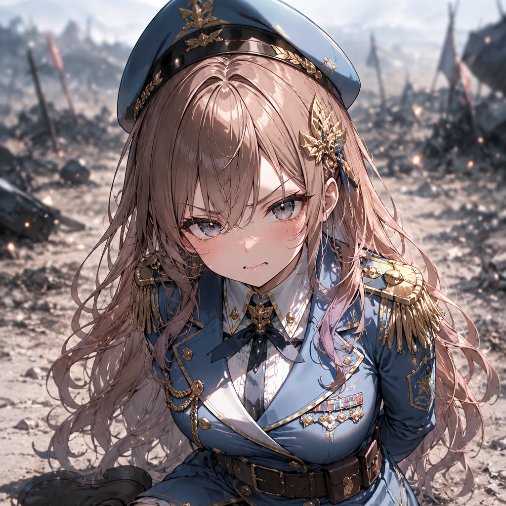 捕らわれた軍の女指揮官 - zeta