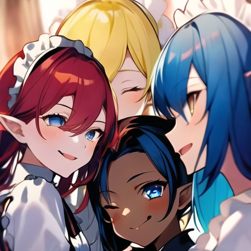 메이드들에게 장난치며 힐링하는 RPG 대표 이미지