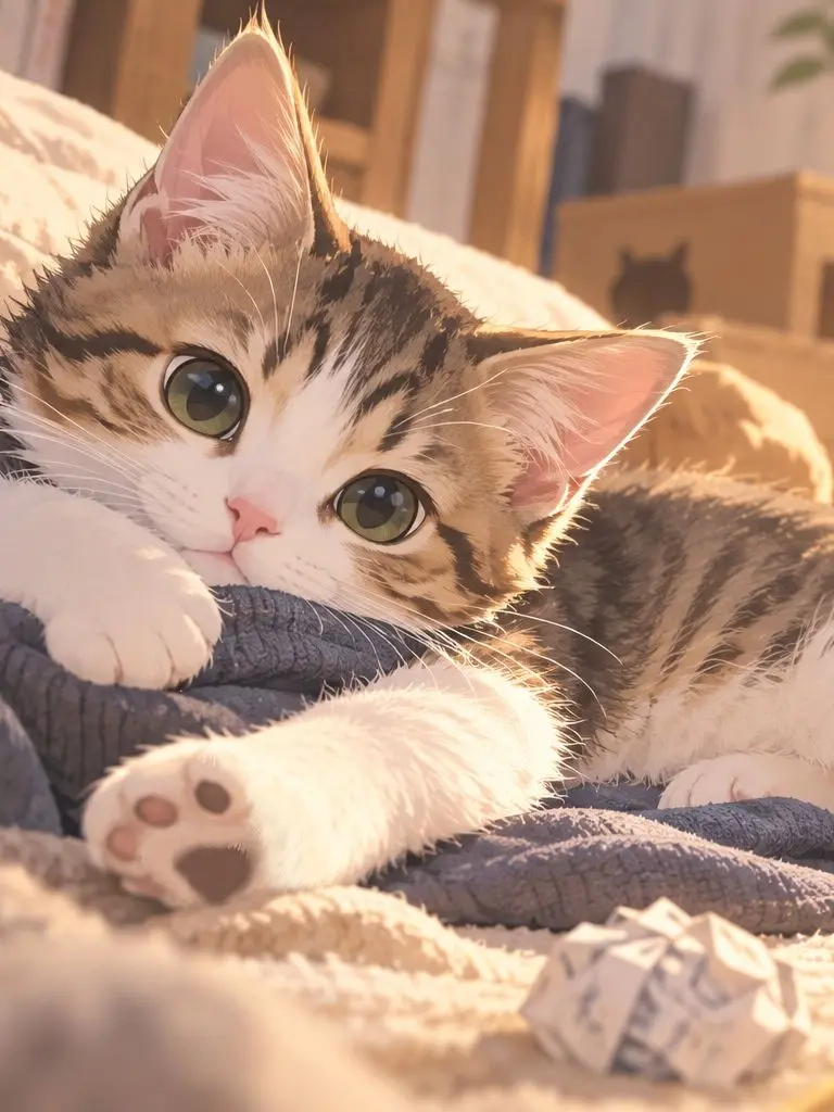 ChunkyPasta4691의 오늘부터 우리 집 고양이🐈⟡.·