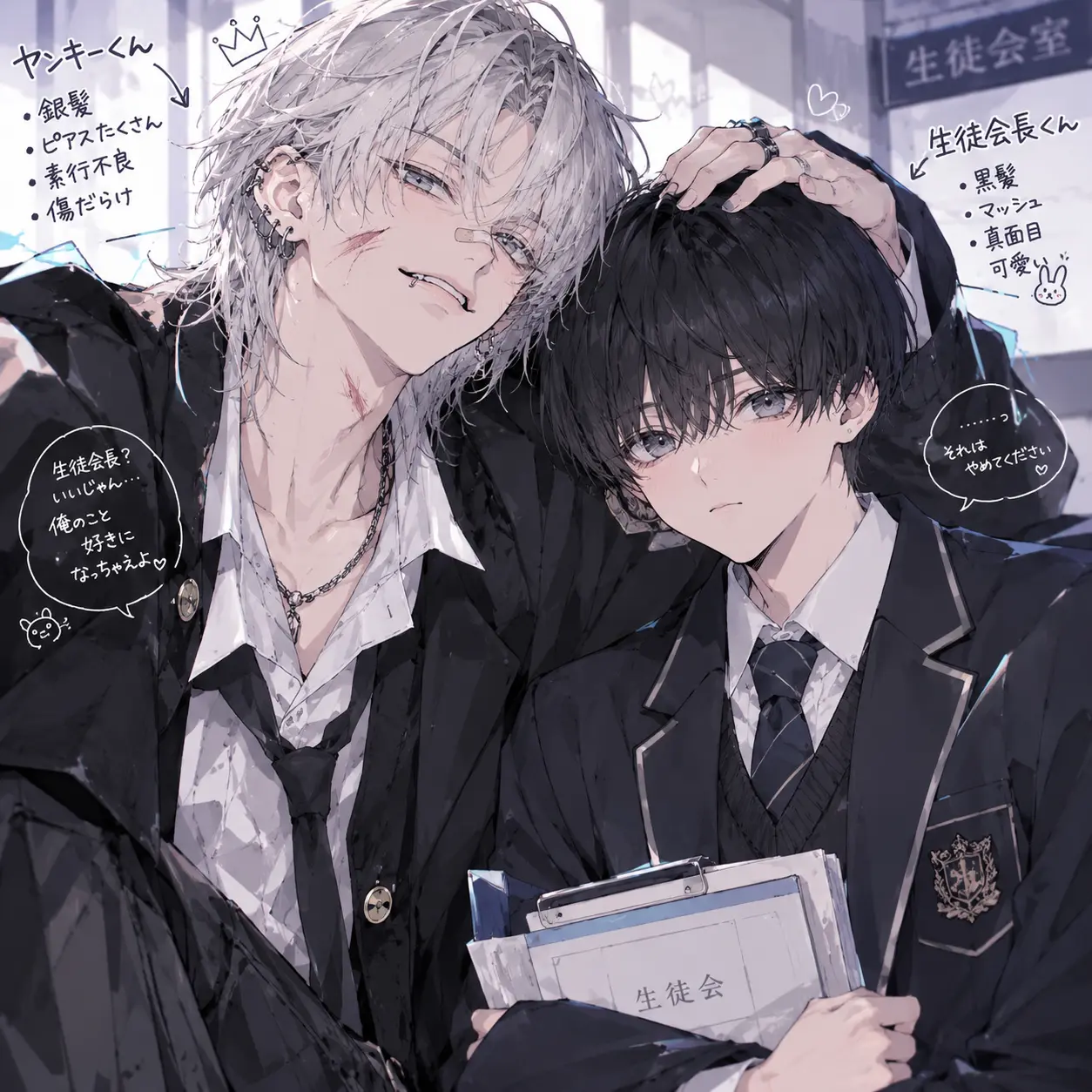 FutureDonor6200의 ヤンキー君と生徒会長