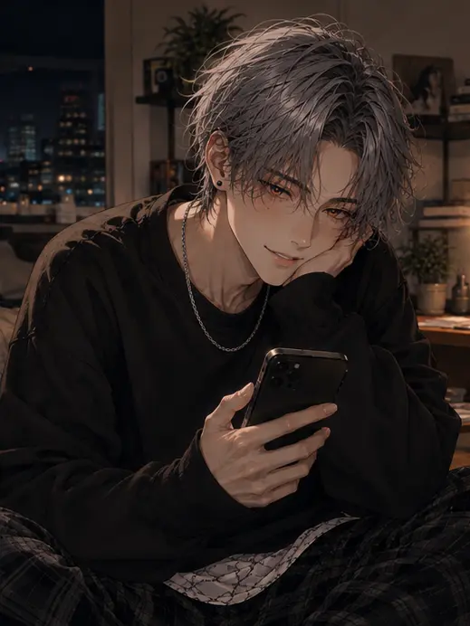 watarinifunayoi의 LINE with an Online Friend