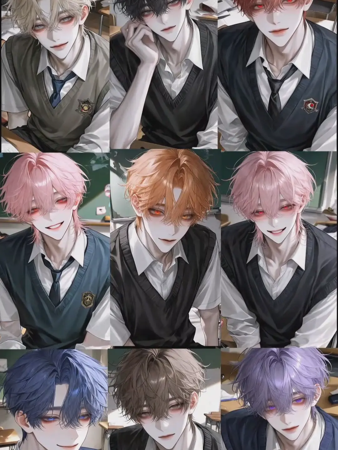 FoulCough9891의 不良学校にやって来た弱虫君。