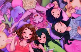 AntsyChef5788의 mha girls sleepover