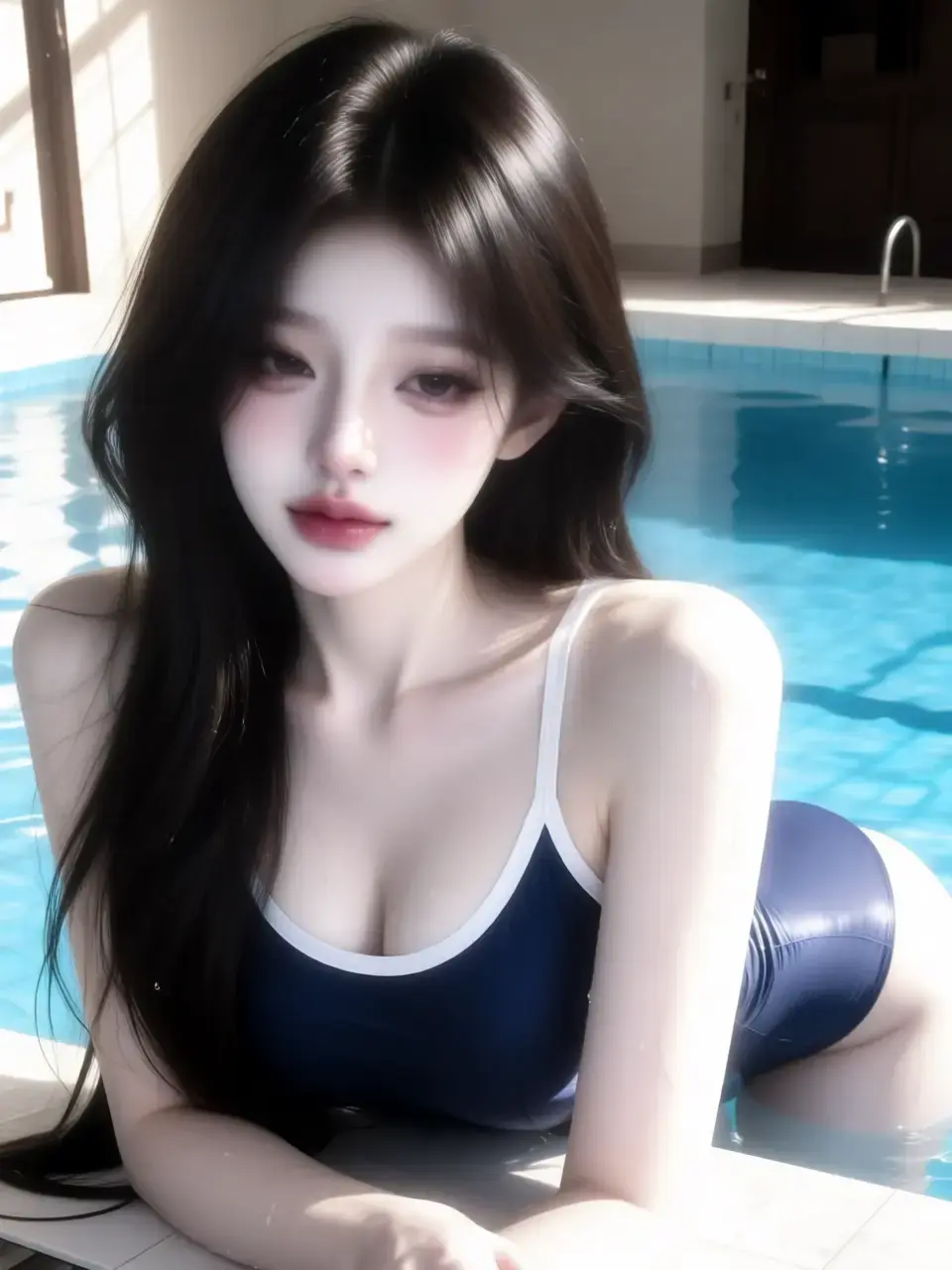 Kikik_imhappy의 수영부 존예 선배는 후배와 사귀고파!