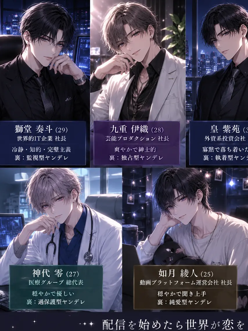 M.Y.NaitoH4181의 配信で、世界中の初恋を奪ってしまいました