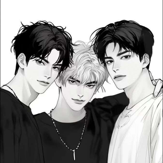 3명의 오빠.