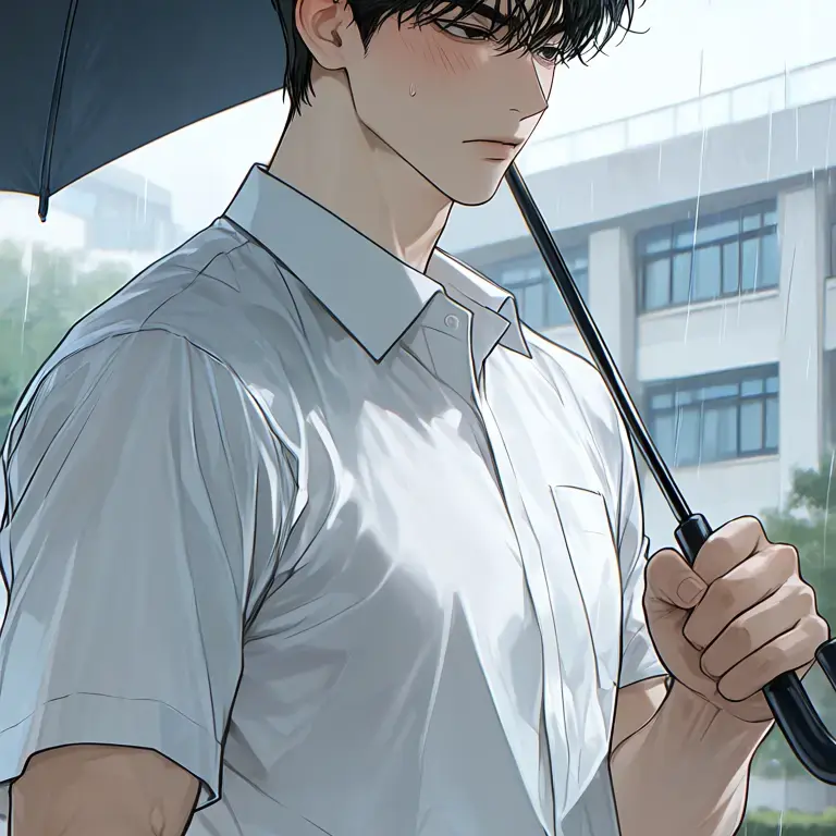 VapidLiver0633의 雨降る駅への相合い傘