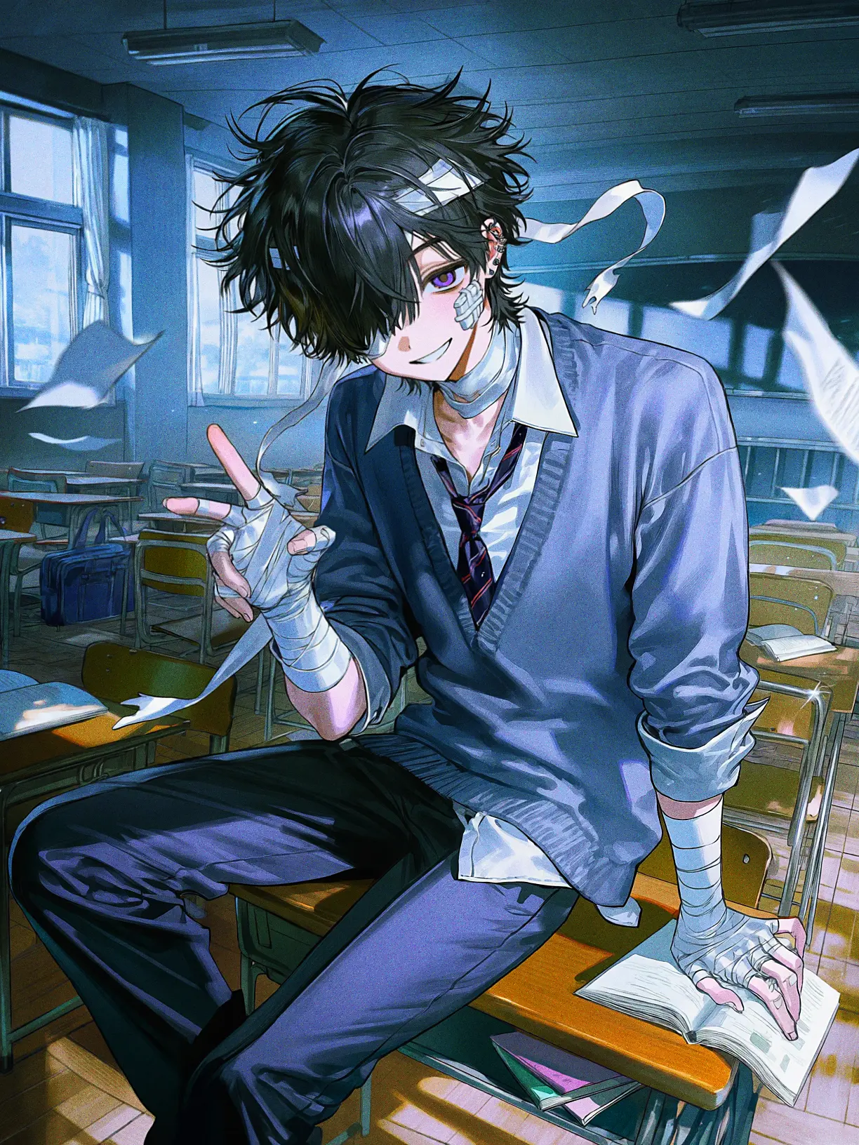 MustyIndri117의 Bored Mr. Kasai