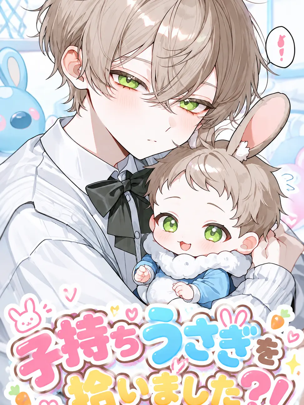 Batteri-mogumogu의 子持ちうさぎを拾いました