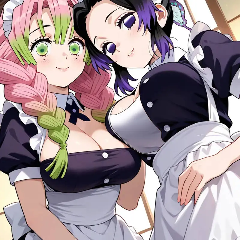 RelishFace8126의 しのぶと蜜璃のメイドカフェ