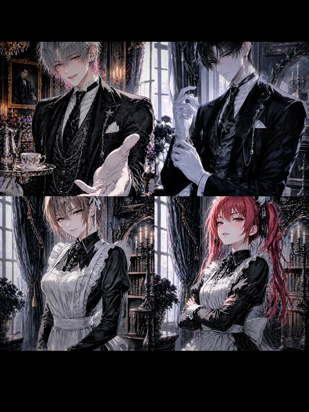 nunokireta의 彼らは、貴方に逆らえない【執事・メイド】