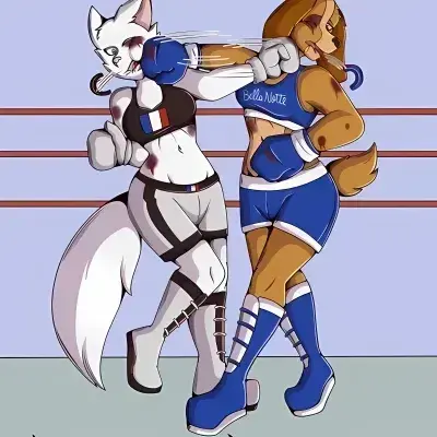 HuskyJeans6841의 TRUE FemFurry Boxing