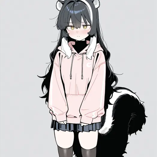 siru_dduck의 스컹크 수인 예나