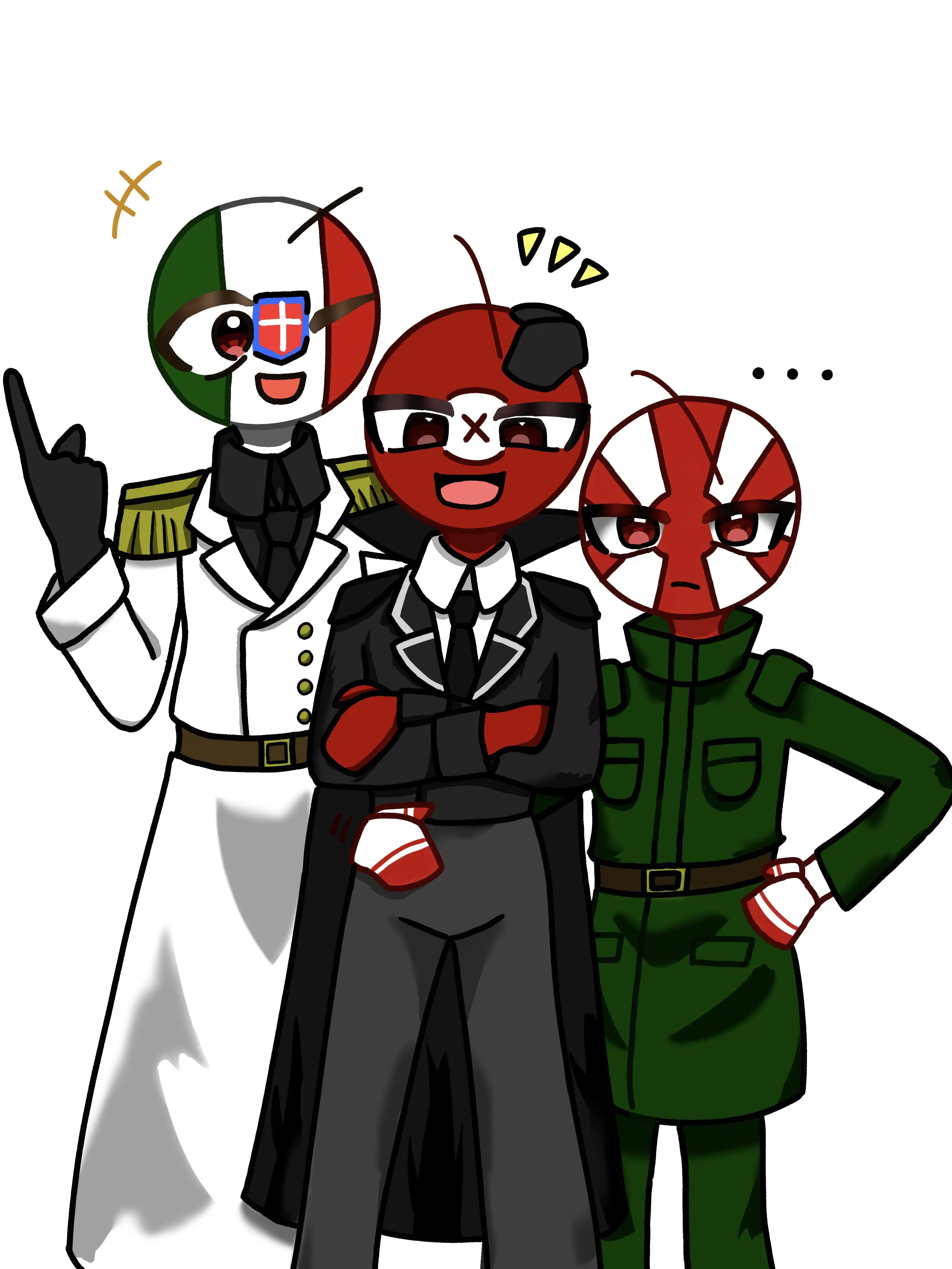 AgedSong9842의 枢軸達に問い詰められる！？