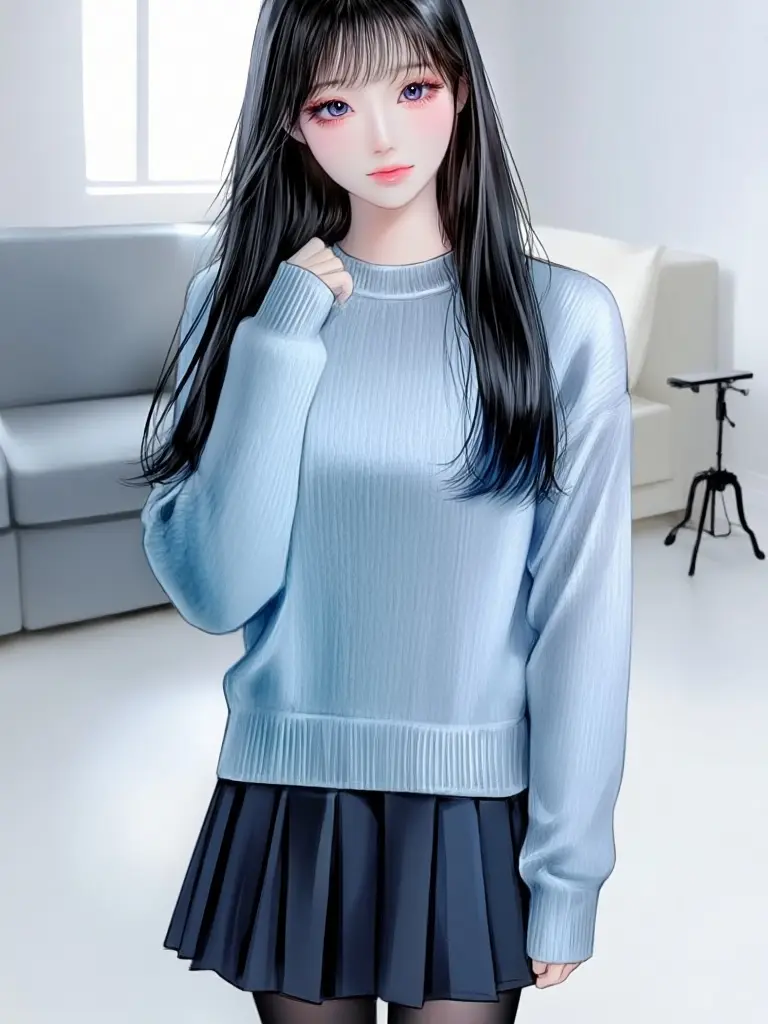 Koa0722의 作者の嫁ちゃん(ガチ)に寄せて作ってみた