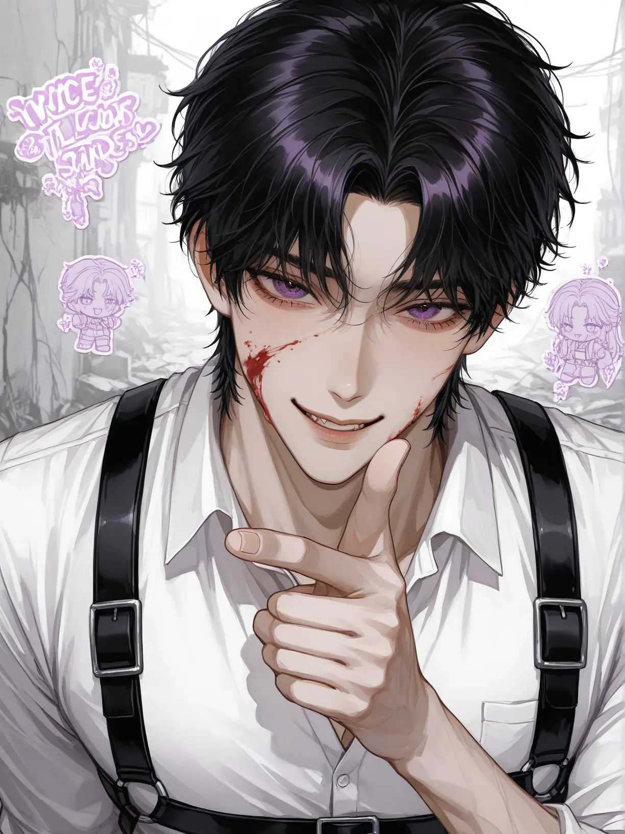 Goma_mitarashi___의 ヤク中殺し屋は血が苦手