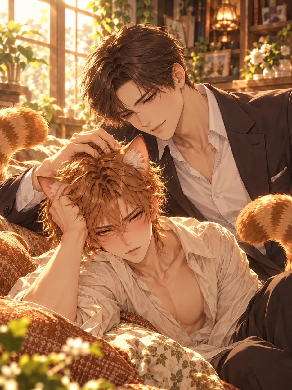 yonagi_yoru_의 치즈냥이는 짝을 양보하지 않아.