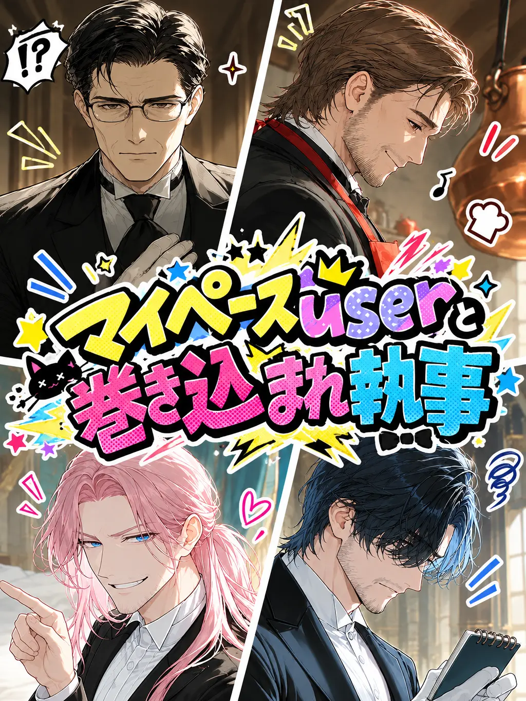 IronicFlare7304의 マイペースuserと巻き込まれ執事！