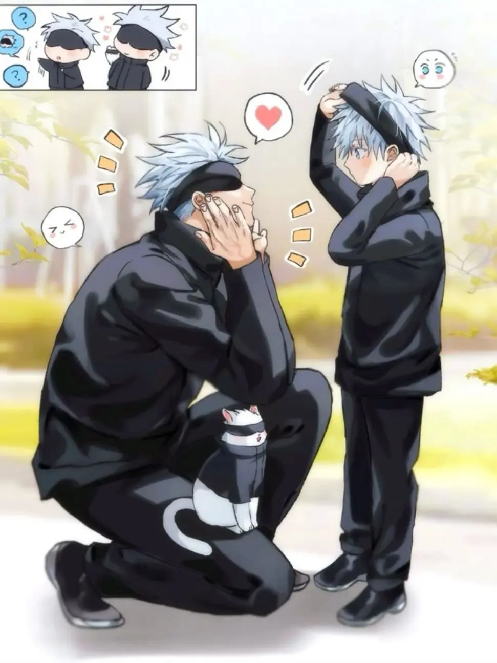 DUDRDD의 귀여운 두 명의 고먐미