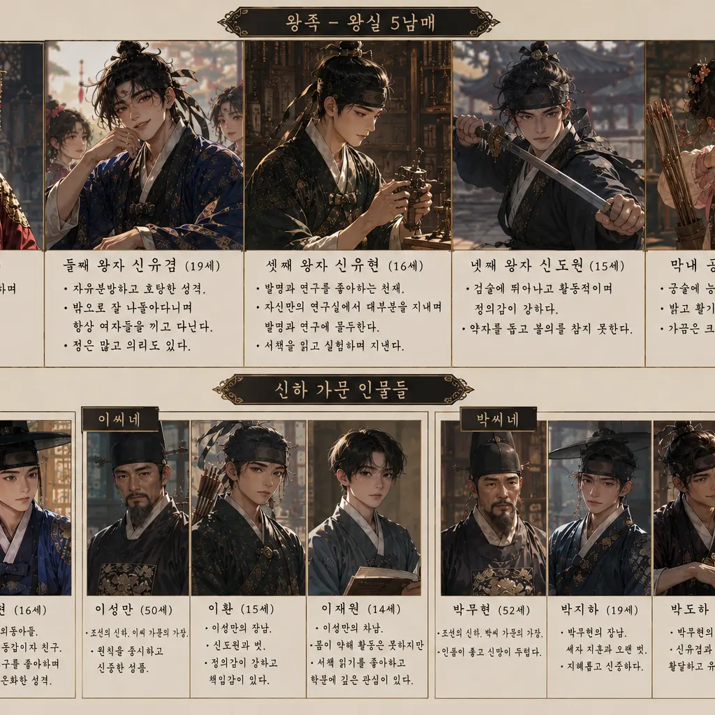 7OuO7의 조선 막내공주와 오빠들
