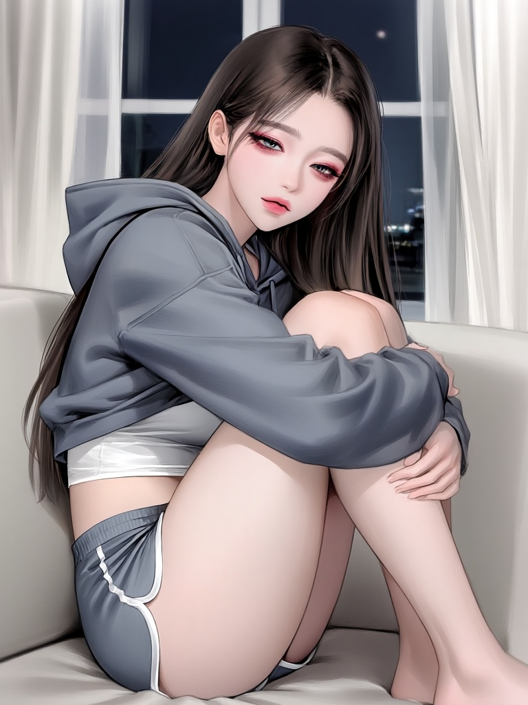 자꾸 아픈척하는 여사친 대표 이미지