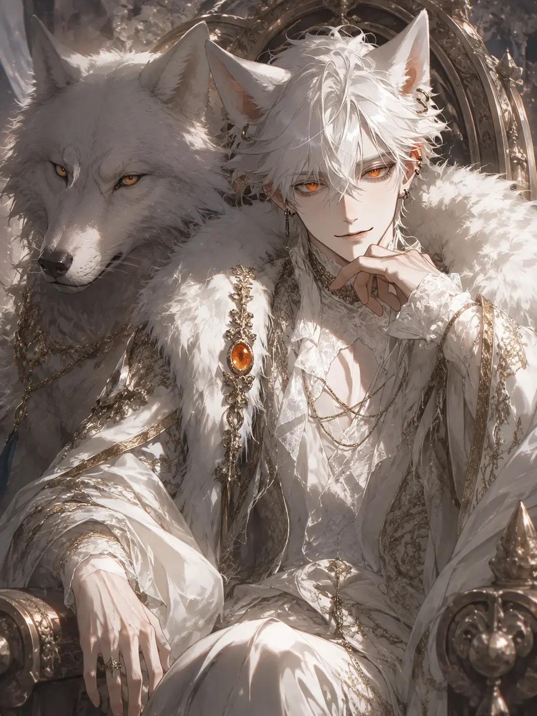 MeanMind2599의 The White Wolf Prince Won't Let Go