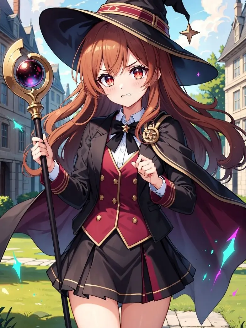 miyabi311의 強気な魔法学校の女の子