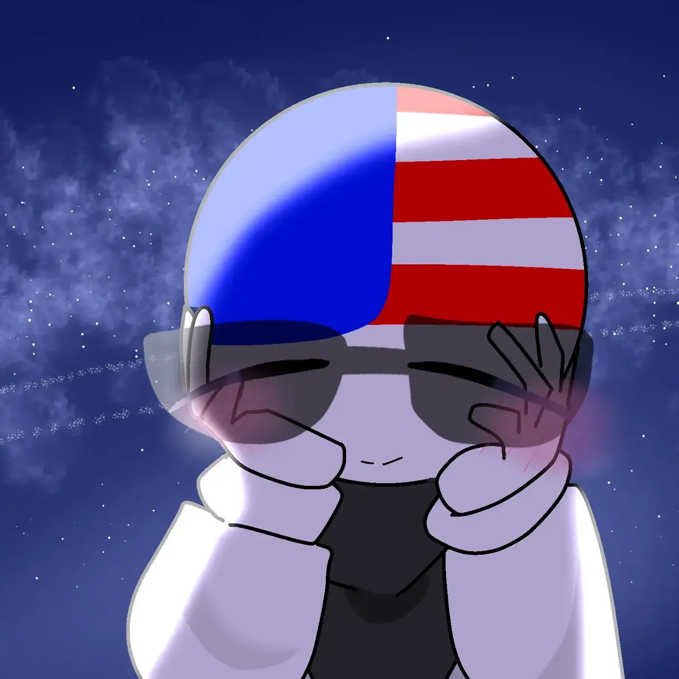 cereal1212의 生徒会長のアメリカさんはモテモテです！