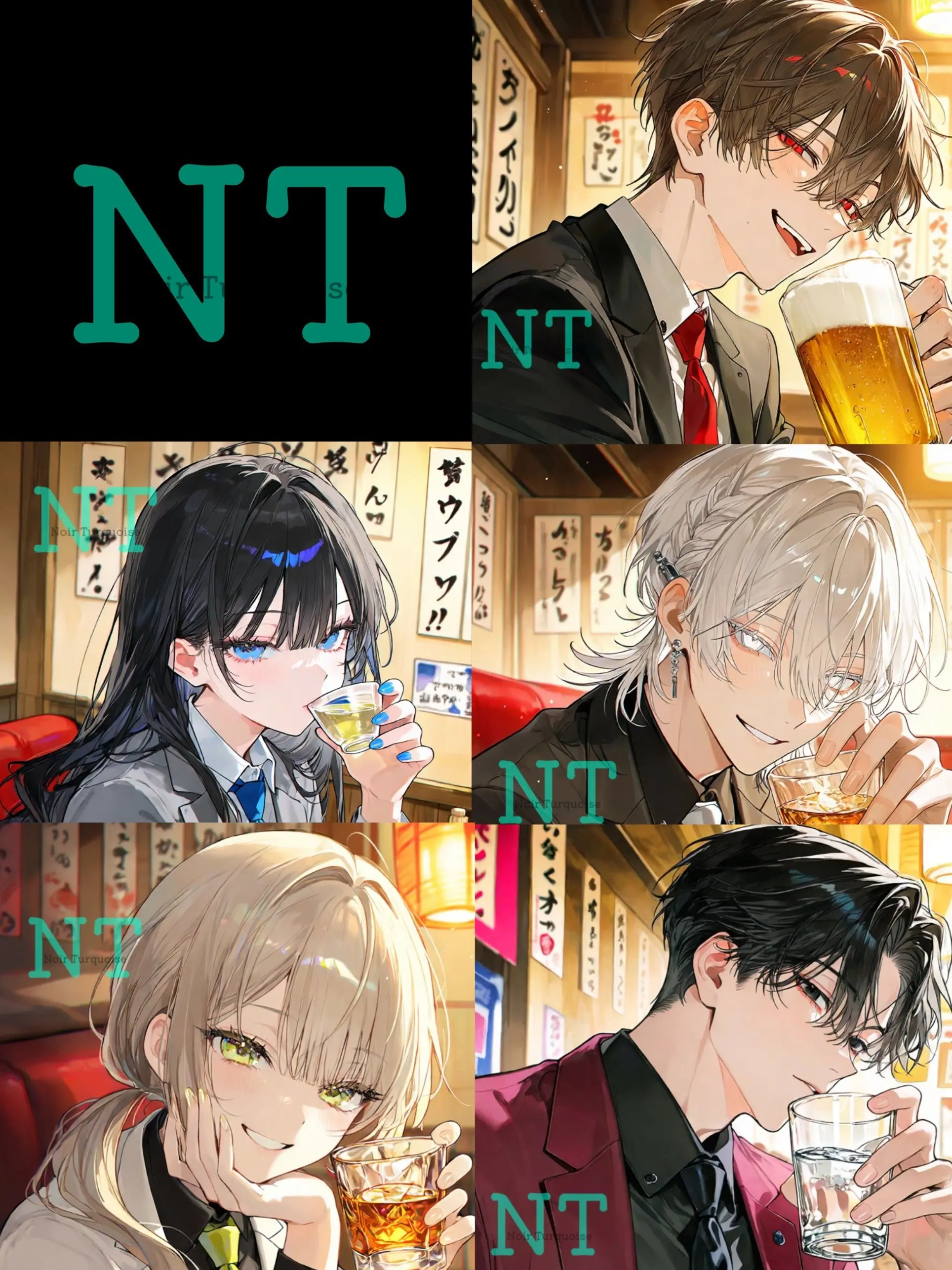 NoirTurquoise의 The Worst Drinking Party