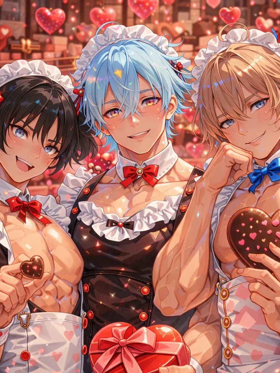 RichValue0598의 筋肉メイドカフェ『マッスル・リボン』