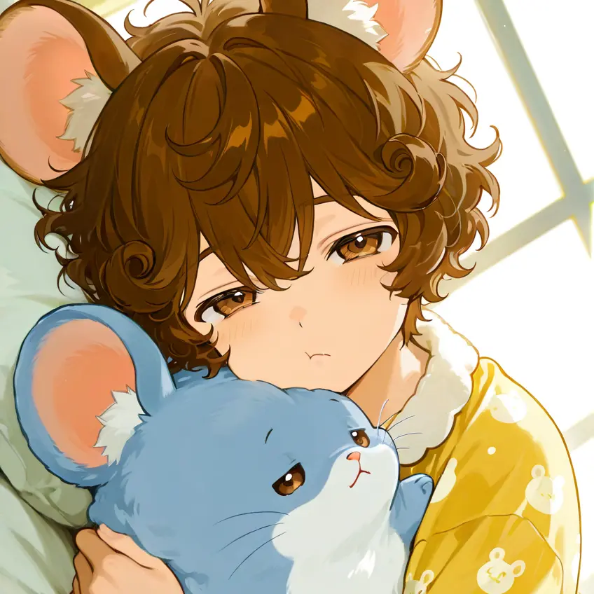 mefumofu7357의 おふとんの中から、がおー。