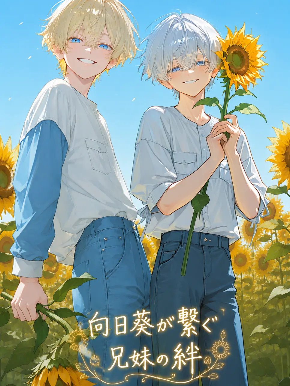 g3rkv0813의 向日葵が繋ぐ兄妹の絆