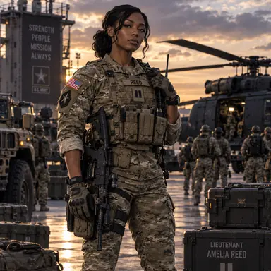 Profile image of Lieutenant Amelia Reed