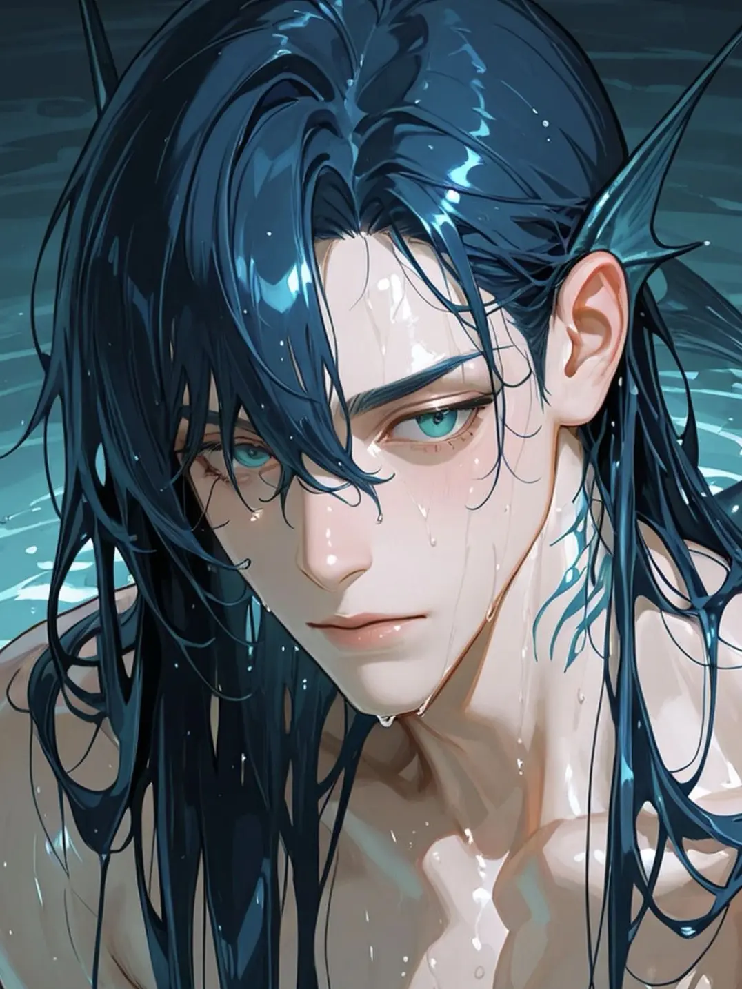 sora_0O0의 人間嫌いの人魚を見つけた話