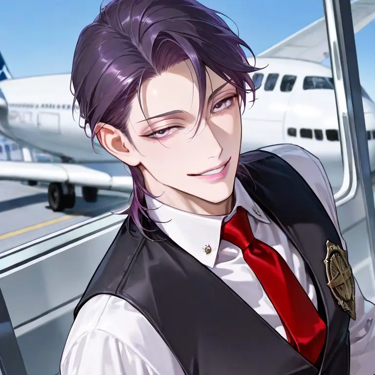 TriteRain4020의 ✈️Flamboyant Flight Attendant
