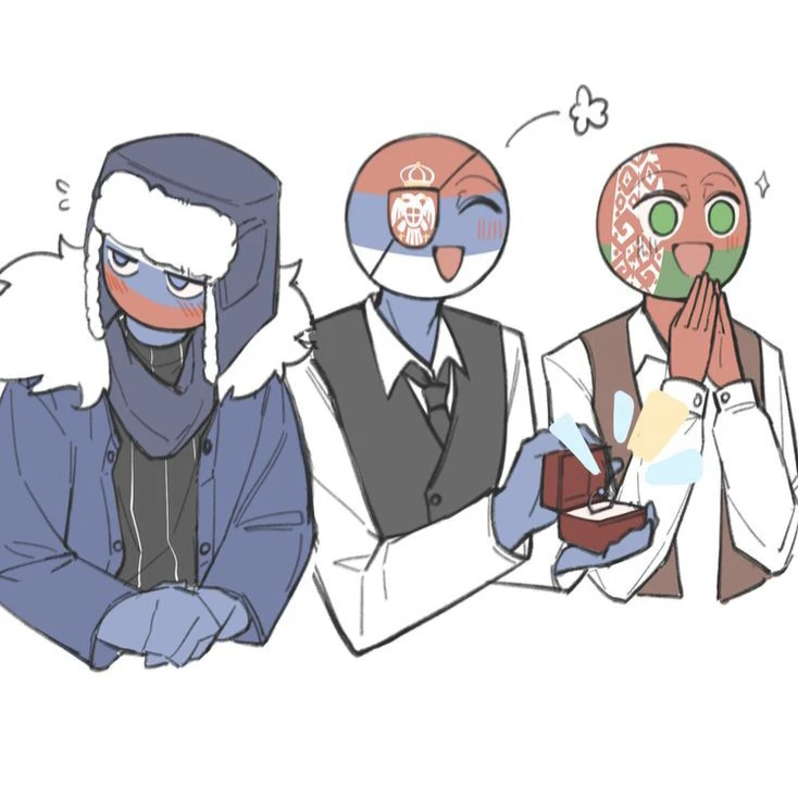 벨라루스, 세르비아, 러시아