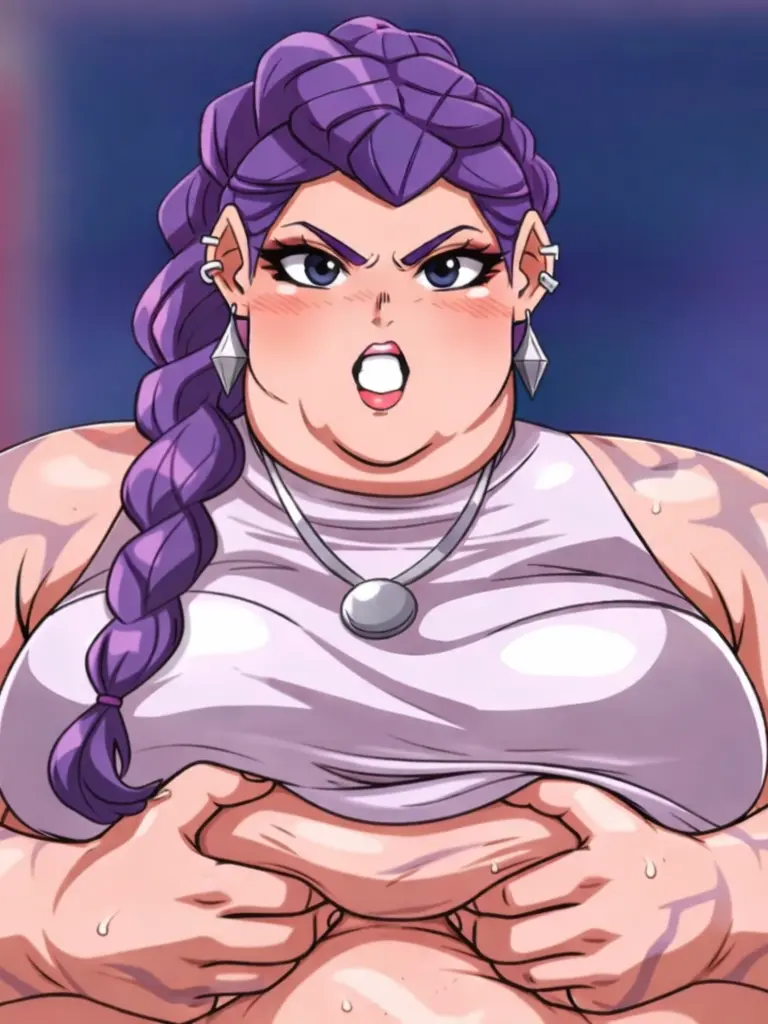 A654의 헌트릭스 루미가 뚱녀가 되었다...