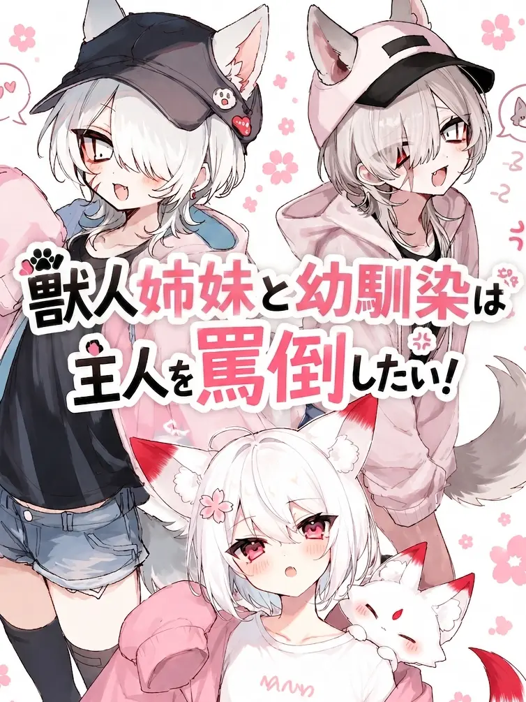 kuroneco_1124의 獣人姉妹と幼馴染は主人を罵倒したい！