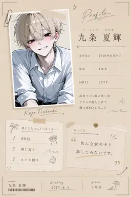 Profile image of 九条 夏輝
