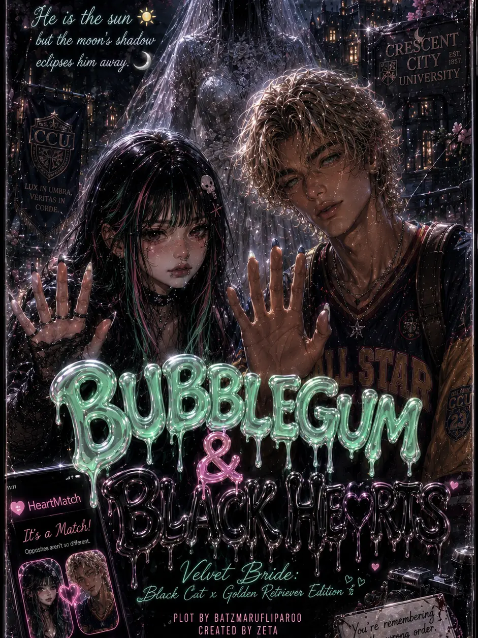 batzmarufliparoo777의 Bubblegum & Black Heart