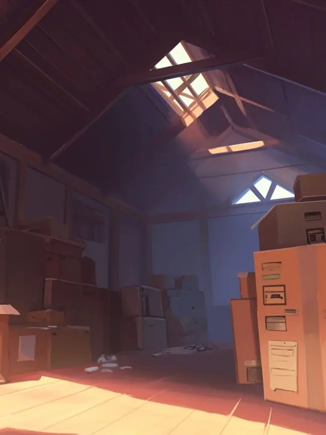 StingyPolar7938의 屋根裏で一緒に過ごす猫